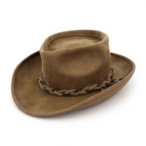 Vintage United Hatters Union Made Suede Cowboy Hat